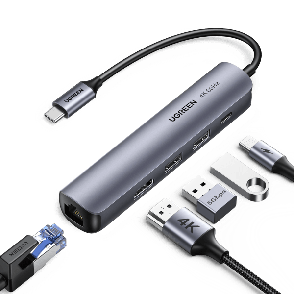 8 in 1 USB-C Hub with 4K HDMI