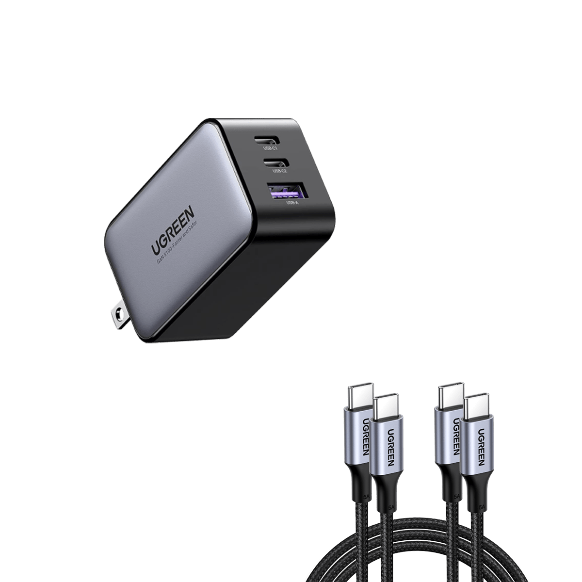 Review of UGREEN Nexode 3-in-1 65W GaN Charger 