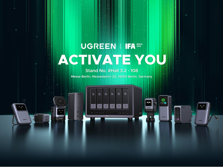 UGREEN Shines at IFA Berlin 2024 with Innovative and Classic Products