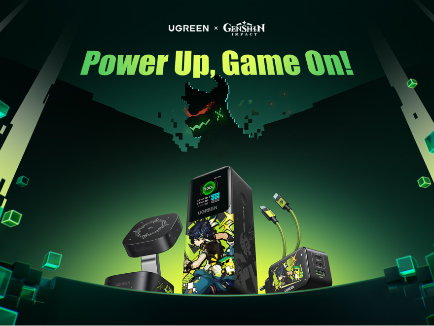 Power Up the Teyvat Journey: UGREEN Launches Genshin Impact Co-Branded Charging Collection
