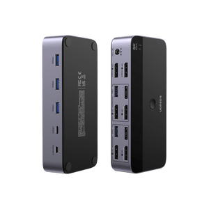 UGREEN DisplayPort-KVM-Switch für Dual-Monitore 8K@60Hz,USB 3.0