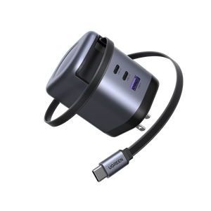 UGREEN Nexode 100W Charger with Retractable USB-C Cable