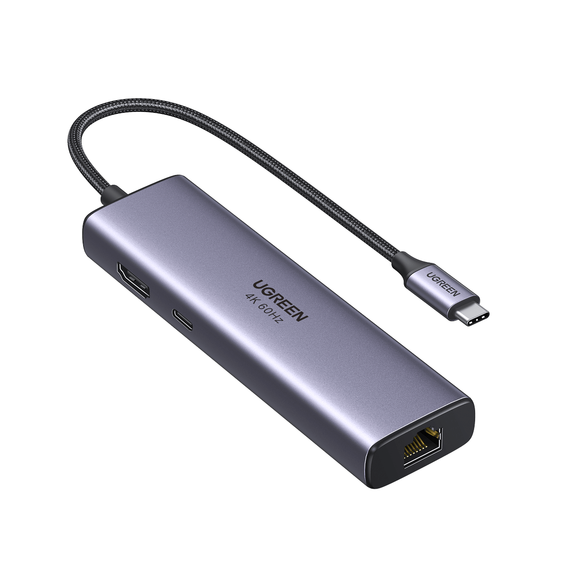UGREEN Revodok Hub USB C 7 en 1 Ethernet Adaptateur (HDMI 4K 60 Hz)