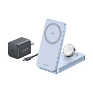 UGREEN MagFlow 3-in-1 Magnetic Wireless Charger 25W