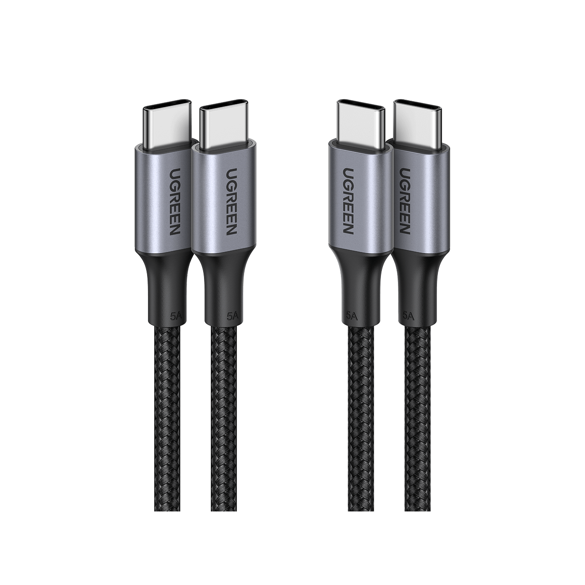 UGREEN USB-C to USB-C 100W 5A Charger Cable (Nylon Braided)