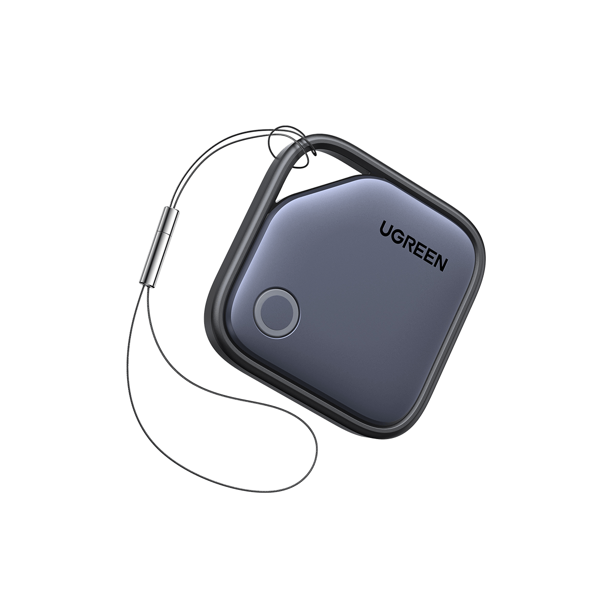 UGREEN Bluetooth FineTracker Tag, 2-Year Replaceable Battery, Compatible with Apple Find My (iOS only), 80dB Alarm Volume, Item Finder and Locator for Keys, Wallet, Luggage, Suitcase and More