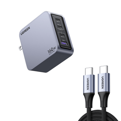 Nexode Pro 160W iphone charger + 240W 6FT USB-C Cable