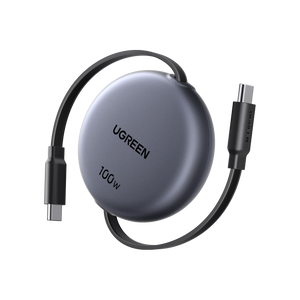 UGREEN 100W Nexode Retractable USB-C Cable, 3.3FT