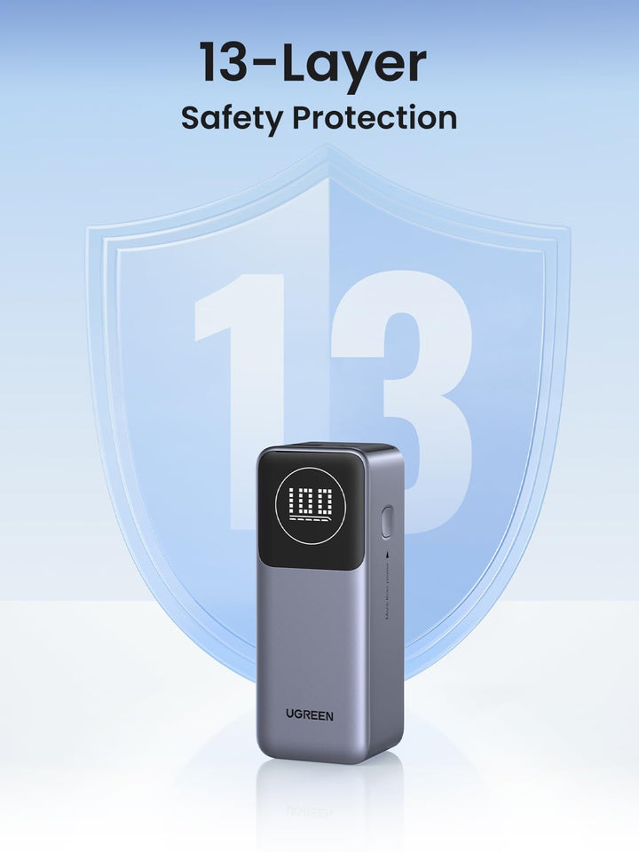 UGREEN Nexode Power Bank 13-Layer Safety Protection