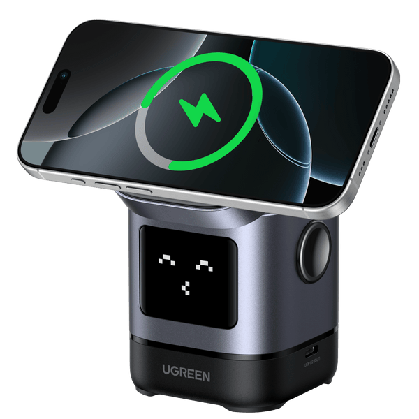 UGREEN Uno 2-in-1 Magnetic Wireless Charger 15W