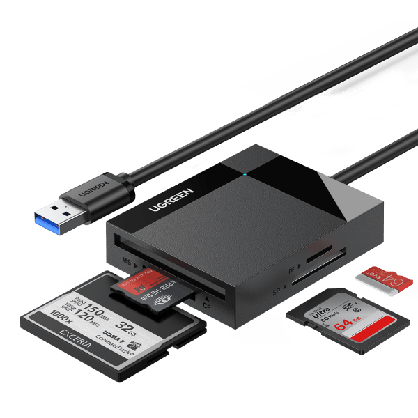 Lector de Tarjetas UGREEN USB 3.0-C a SD/ Micro SD (50706) - Mesajil