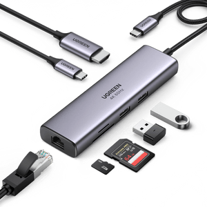 Adaptador UGREEN OTG USB-C a USB 3.0 hembra 15cm (30701) - Mesajil