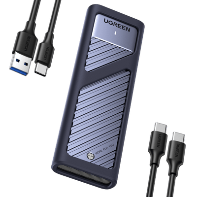 Boîtier M.2 M-Key UGREEN pour SSD NVMe, 10Gbps, USB-C - ✓