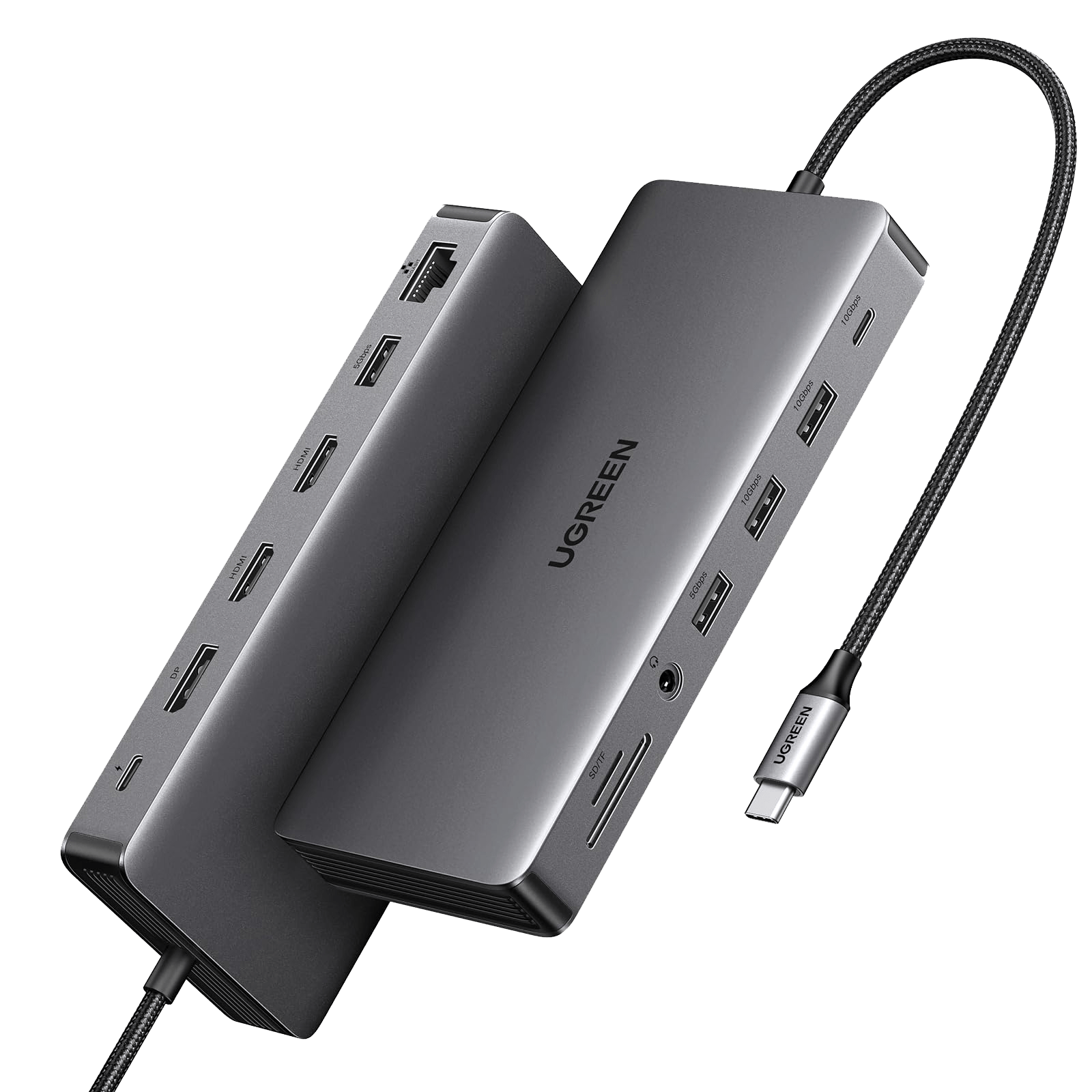 Buy Ugreen USB C 10 in 1 Multifunctional Adapter Price in Qatar 