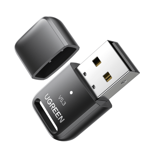 TRANSMISOR USB BLUETOOTH 5.3 PARA PC LIBRE DE DRIVERS