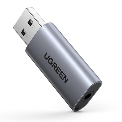 UGREEN USB to Audio Jack USB External Sound Card 3.5mm Audio Adapter